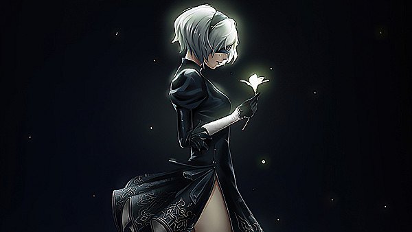 2b Walking On Flowers - hdwallpaper4k