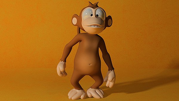 3D Monkey - hdwallpaper4k