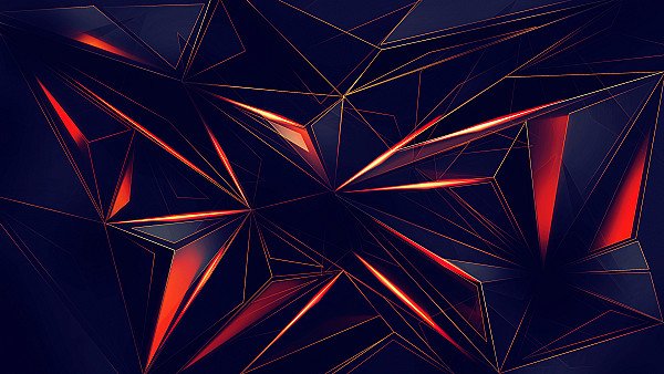 3d Shapes Abstract Lines 4k - hdwallpaper4k