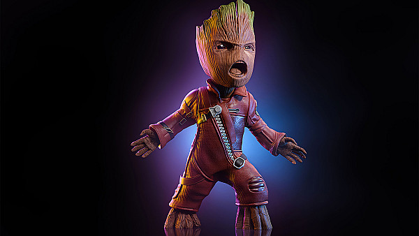 4k Baby Groot 2020 - hdwallpaper4k