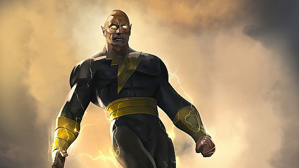 4k Black Adam Rock 2020 wallpaper