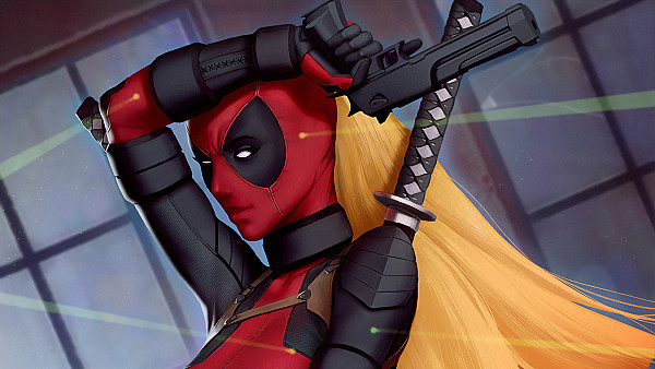 4k Lady Deadpool - hdwallpaper4k