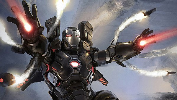 4k War Machine Art wallpaper