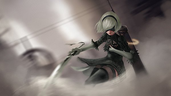 5k 2B NieR Automata - hdwallpaper4k