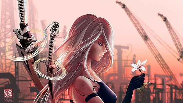 A2 Nier Automata Artwork wallpaper