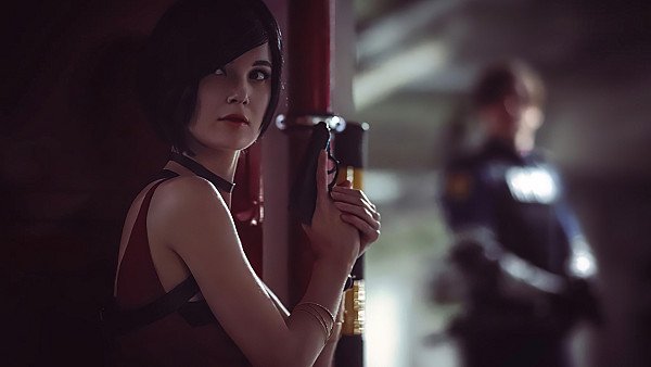 Ada Wong Resident Evil 2 Cosplay 5k wallpaper