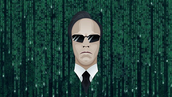 AGENT SMITH The Matrix Vector Art - hdwallpaper4k