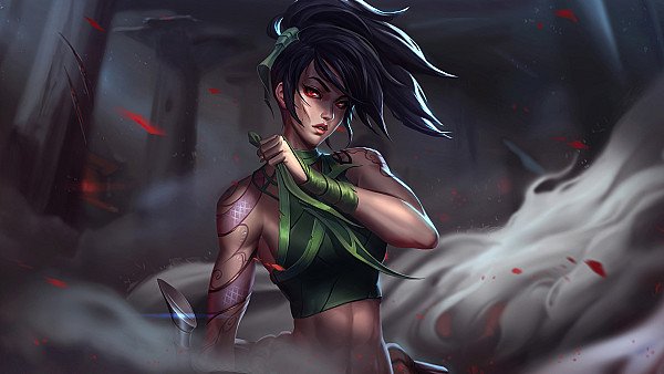 Akali Knows How To Attack 5k wallpaper