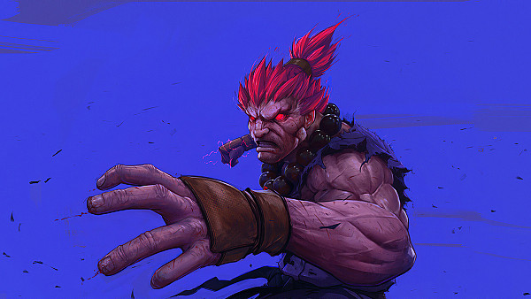 Akuma Street Fighter 4k - hdwallpaper4k