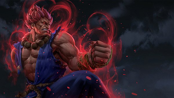 Akuma Street Fighter 4k Artwork - hdwallpaper4k