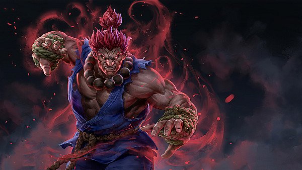 Akuma Street Fighter Artwork - hdwallpaper4k