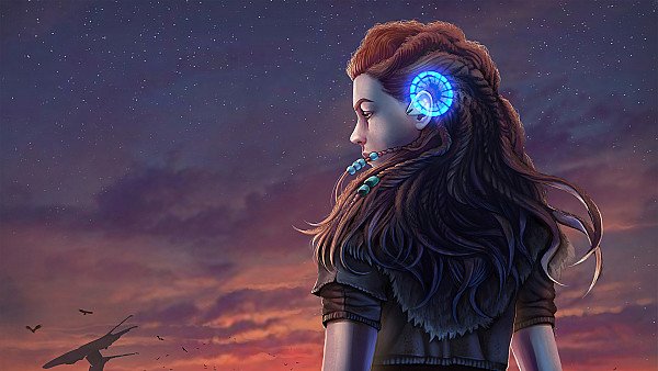 Aloy Fanart Horizon Zero Dawn 4k - hdwallpaper4k