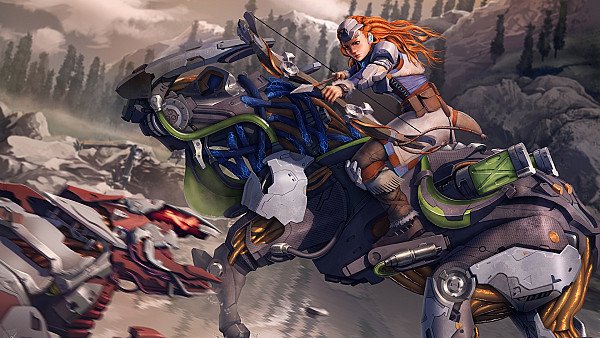 Aloy Horizon Zero Dawn Artwork - hdwallpaper4k