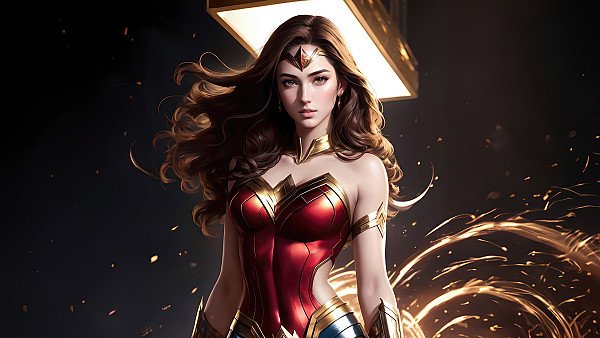 Amazonian Defender The Iconic Wonder Woman - hdwallpaper4k