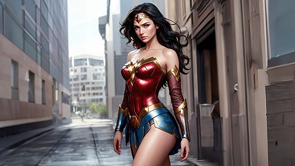 Amazonian Defender Wonder Woman - hdwallpaper4k