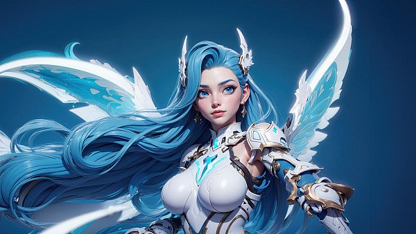 Angel Armor Girl 4k - hdwallpaper4k