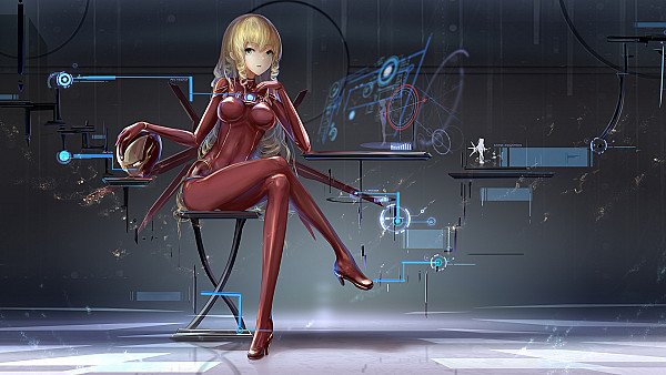 Anime Iron Girl wallpaper