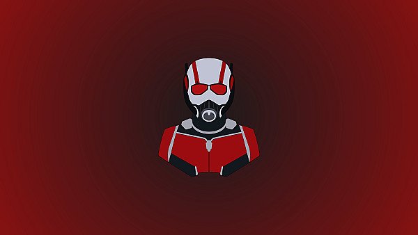 Ant Man Minimalism 12k - hdwallpaper4k