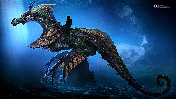 Aquaman Sea Dragon Concept Art 10k - hdwallpaper4k