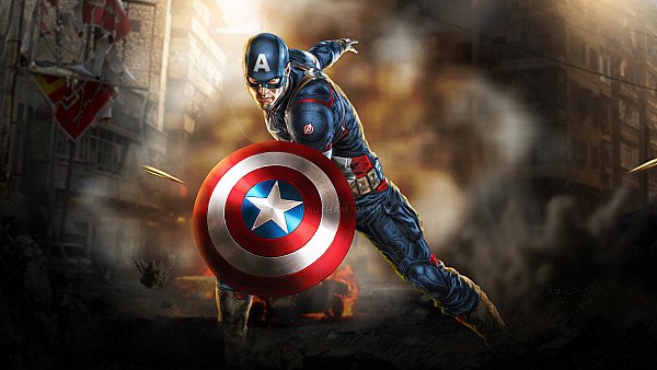 Art Captain America New wallpaper