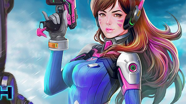 Art DVa Overwatch - hdwallpaper4k