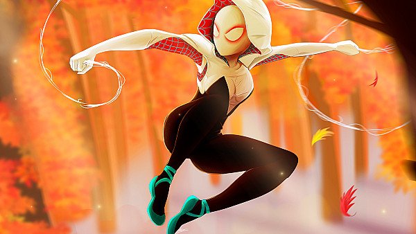 Art Of Spider Gwen - hdwallpaper4k