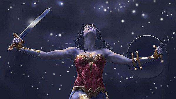 Art Of Wonder Woman - hdwallpaper4k