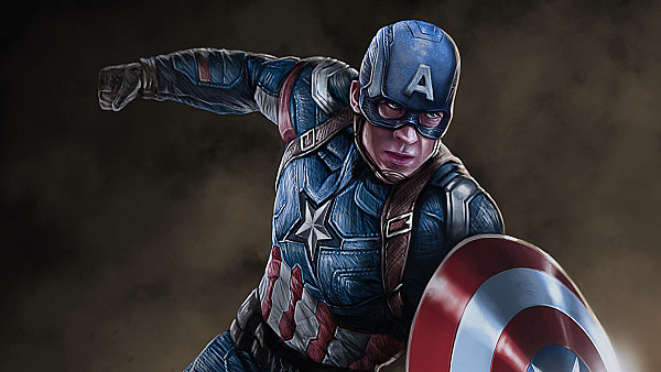 Arts Captain America New - hdwallpaper4k