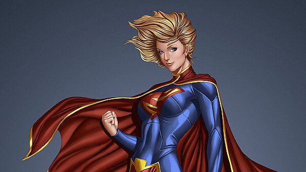 Arts Supergirl - hdwallpaper4k