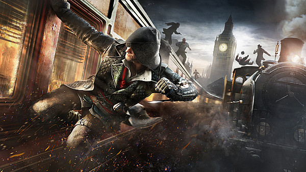 Assassins Creed Syndicate Train Banner 8k - hdwallpaper4k