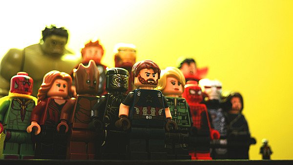 Avengers Infinity War Lego Art - hdwallpaper4k