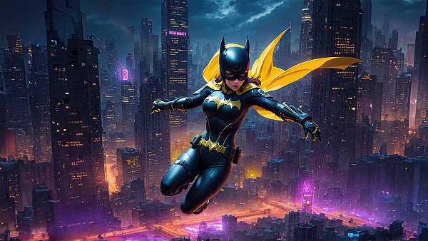 Batgirl Watchful Gaze - hdwallpaper4k