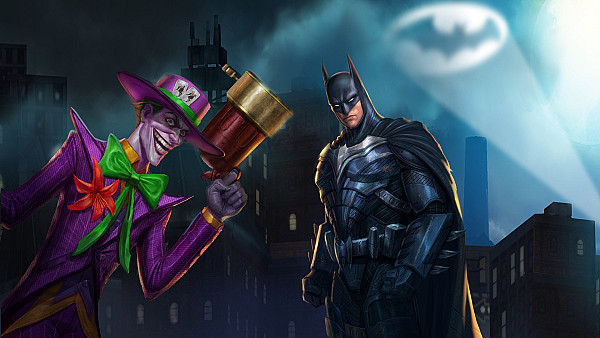 Batman And Joker 4k Art - hdwallpaper4k