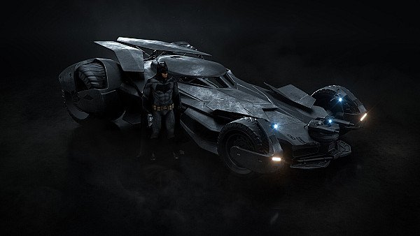 Batman Ben Affleck Batmobile - hdwallpaper4k