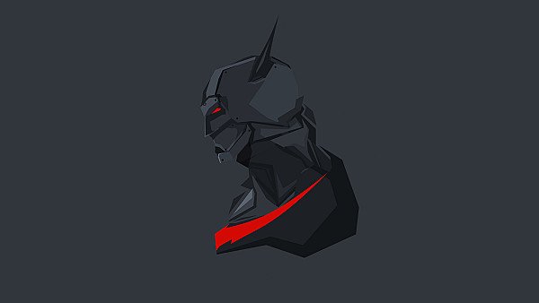 Batman Beyond Minimalism - hdwallpaper4k