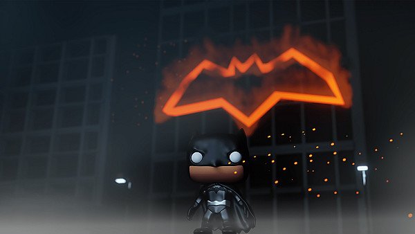 Batman Funko Pop Art 5k - hdwallpaper4k