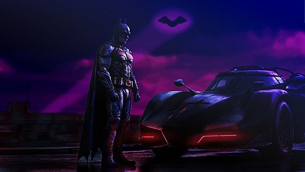 Batman Iconic Vehicle Of Justice - hdwallpaper4k