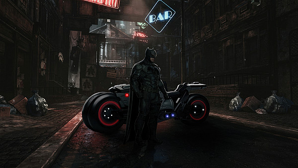 Batman In Cyber World - hdwallpaper4k