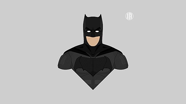 Batman Minimalism 8k - hdwallpaper4k