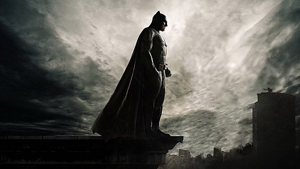 Batman On The Roof Of Seeing Gotham City - hdwallpaper4k