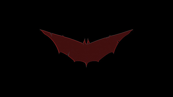 Batman Red Logo 8k - hdwallpaper4k