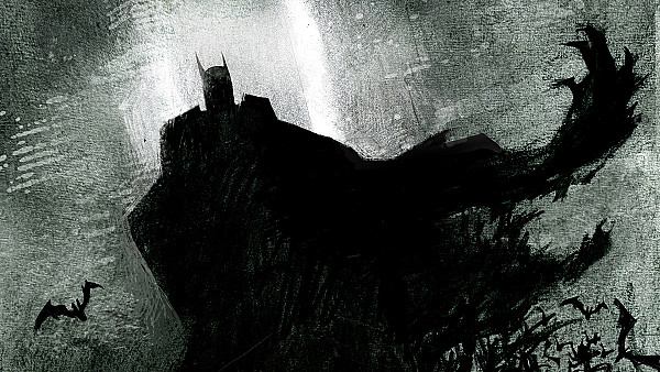 Batman Sketch Newart - hdwallpaper4k