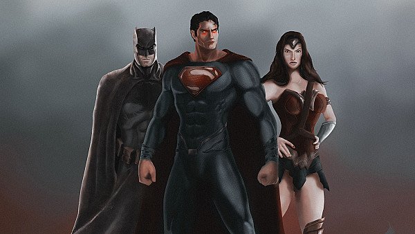 Batman Superman Wonder Woman Arts - hdwallpaper4k