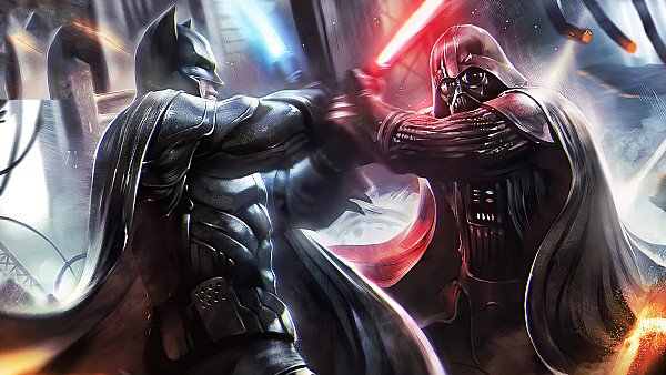 Batman Vs Darth Vader 4k - hdwallpaper4k