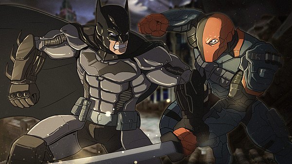 Batman Vs Deathstroke Artwork - hdwallpaper4k