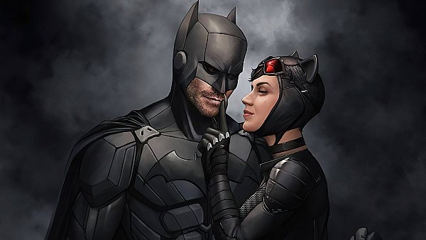 Batman With Catwoman - hdwallpaper4k