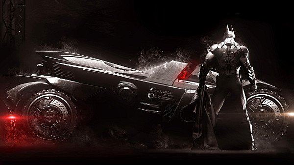 Batmobile Batman Arkham Knight Artwork wallpaper