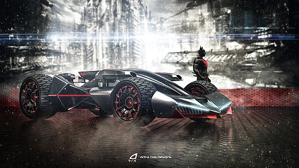 Batmobile Beyond 4k - hdwallpaper4k