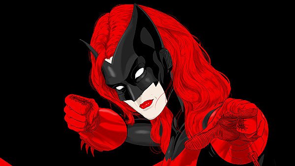 Batwoman Digital Drawing - hdwallpaper4k