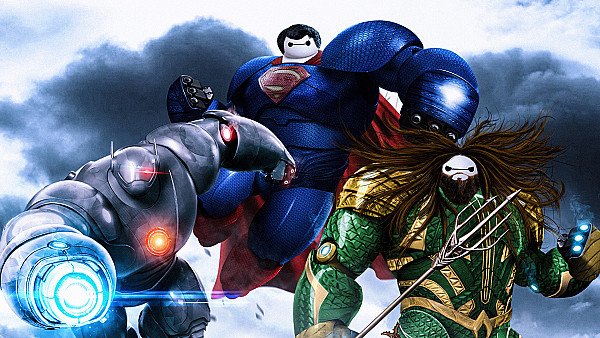 Baymax Justice League - hdwallpaper4k